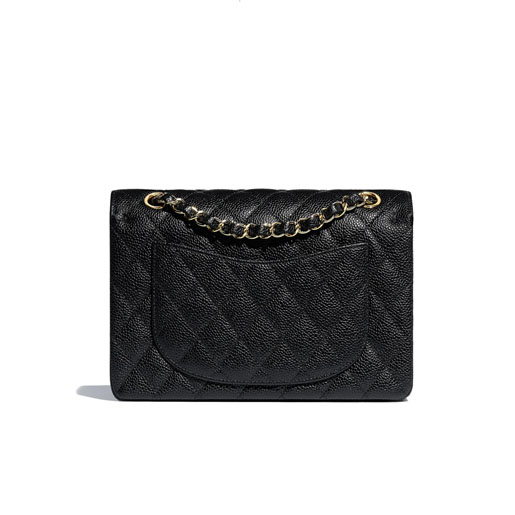 Crossbody bag in grained calfskin