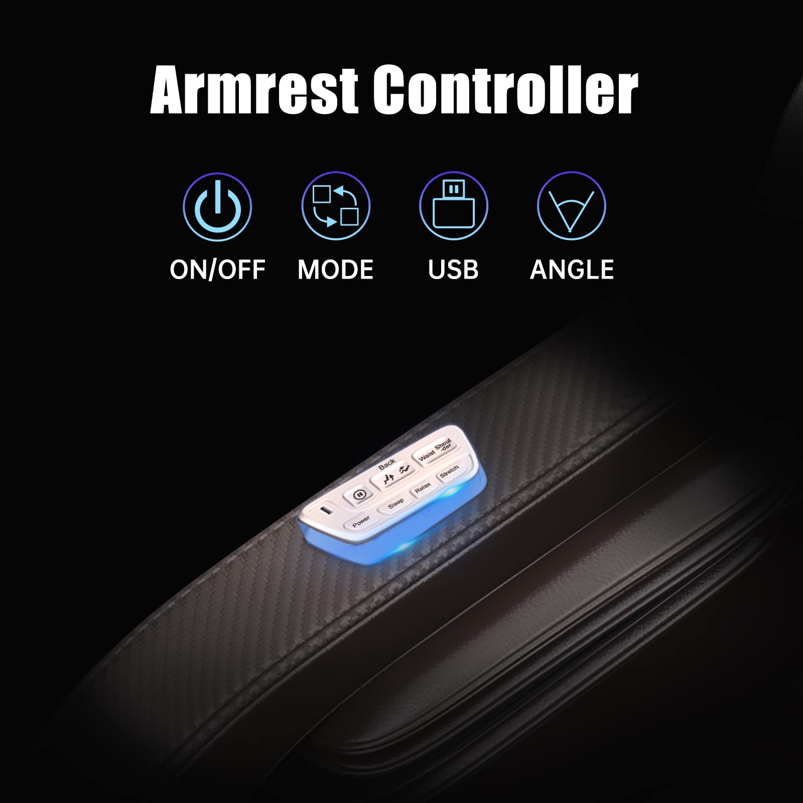 【Furniture】Real Relax Massage Chair, Zero Gravity SL Track Massage Chair, Full Body Shiatsu Massage Recliner