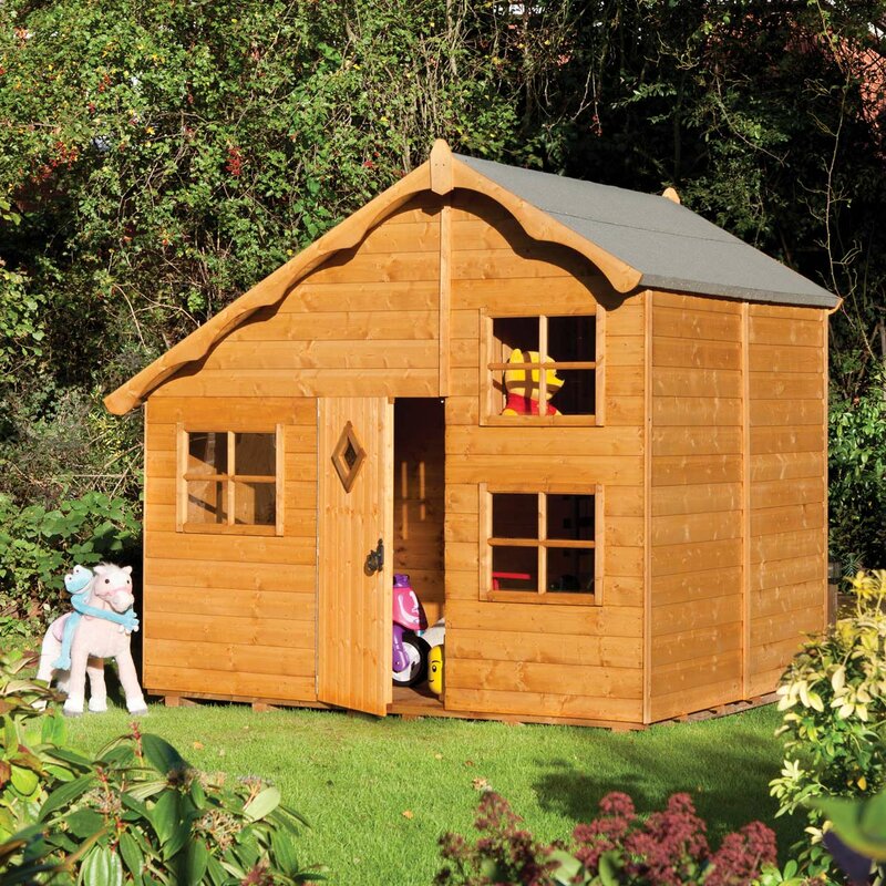 7.71′ X 6.75′ PLAYHOUSE