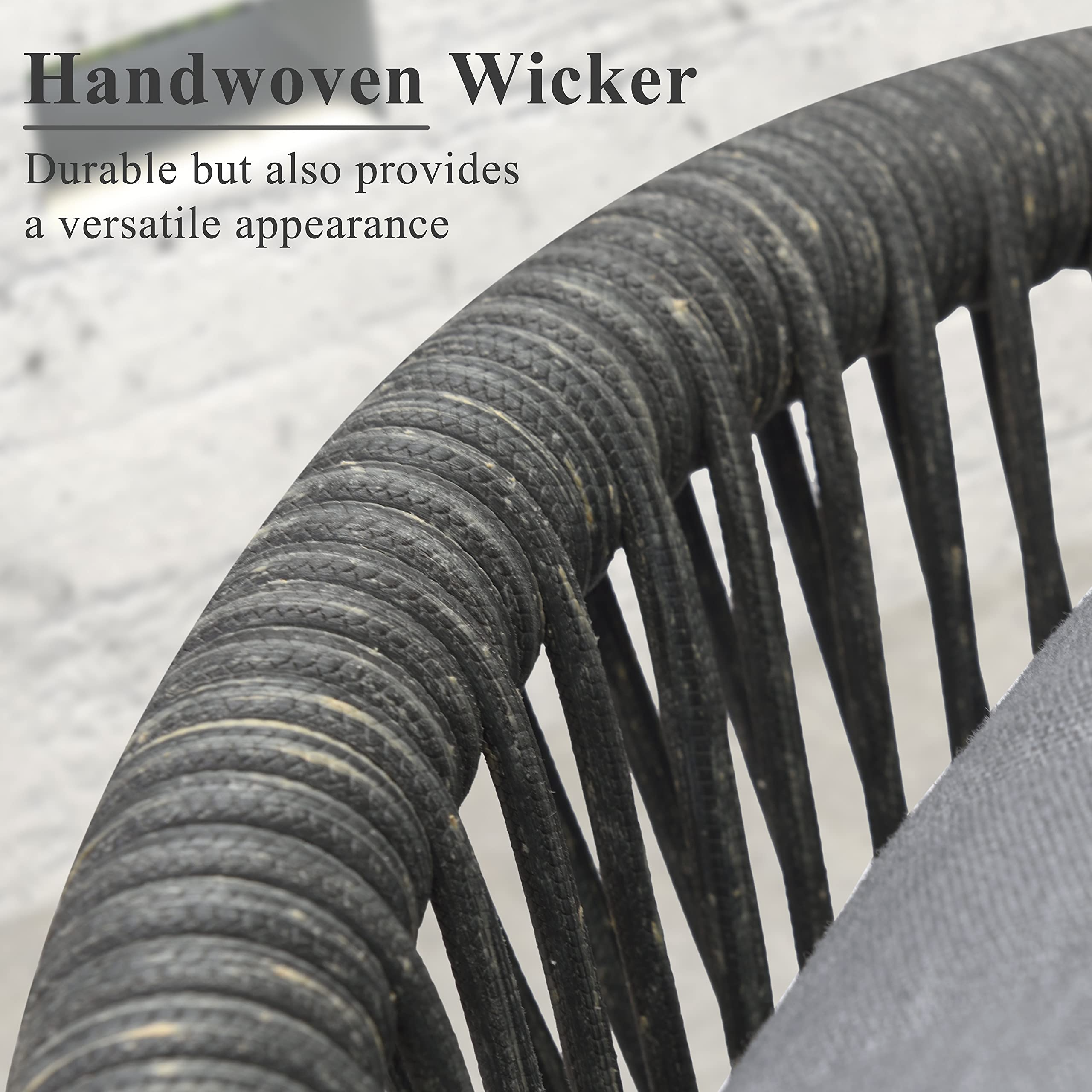 【Home&Garden】11 Pcs Patio Dining Sets All-Weather Wicker Outdoor Patio Furniture with Cushions & Pillows