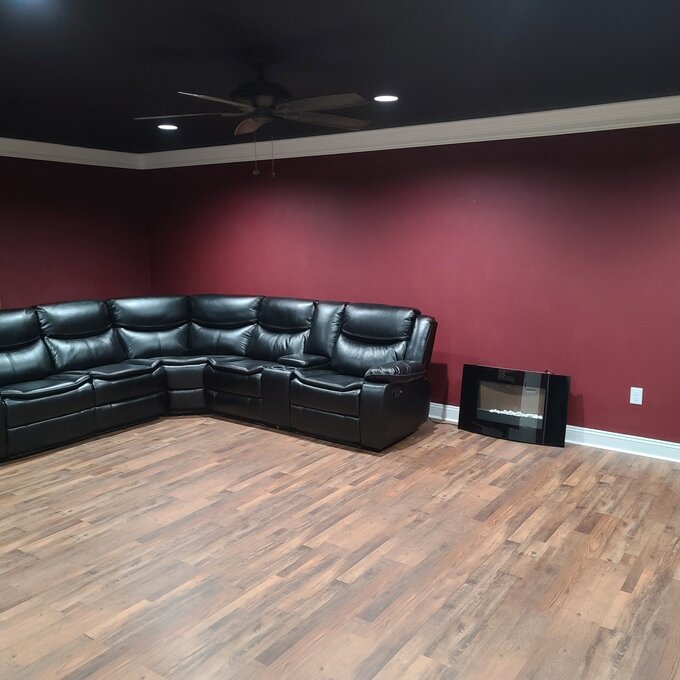 【Furniture】Mirabel 3 - Piece Vegan Leather Sectional