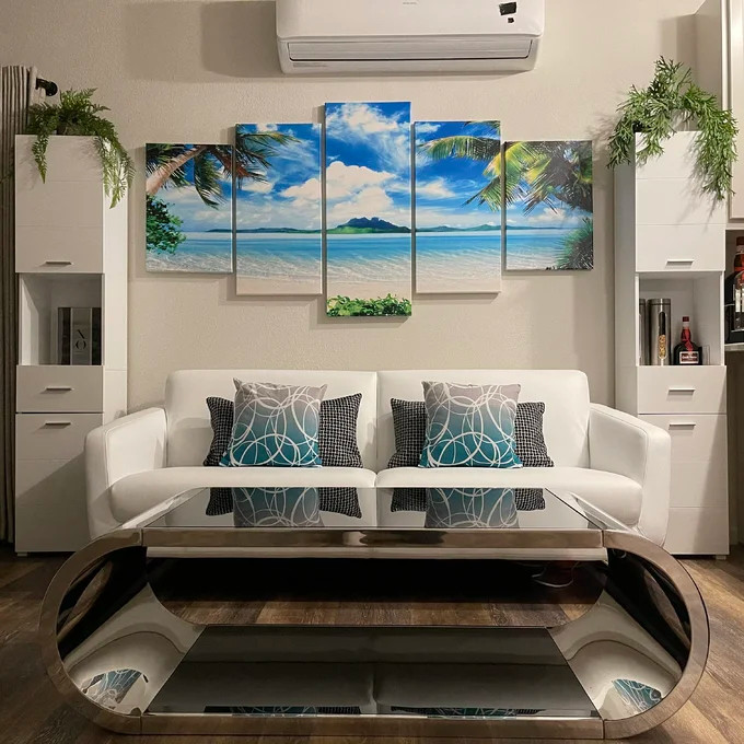 【Furniture】Jasonville Floor Shelf Coffee Table with Storage