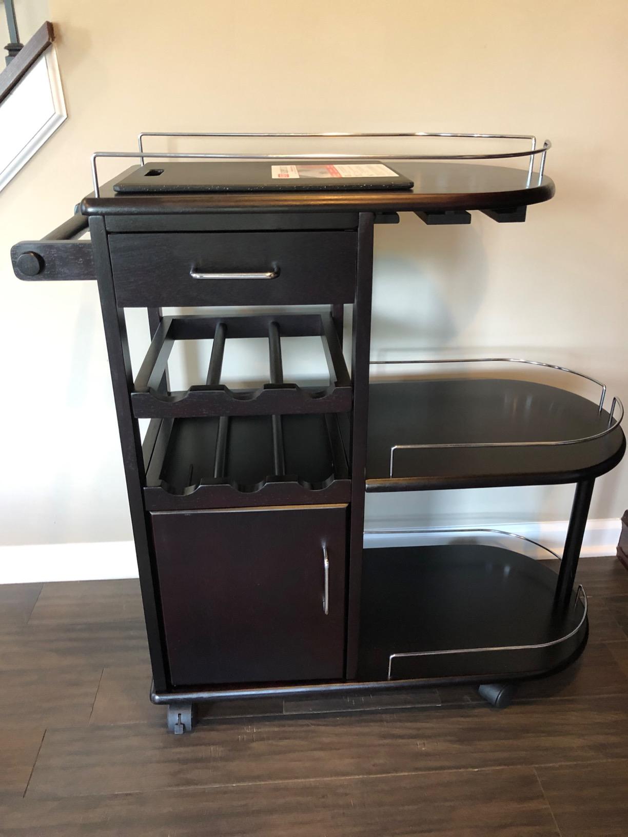 【Furniture】Winsome Trading, Inc. Jimmy Cart, Espreso