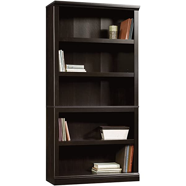 Sauder Select Collection 5-Shelf Bookcase, Washington Cherry finish Washington Cherry Finish Bookcase