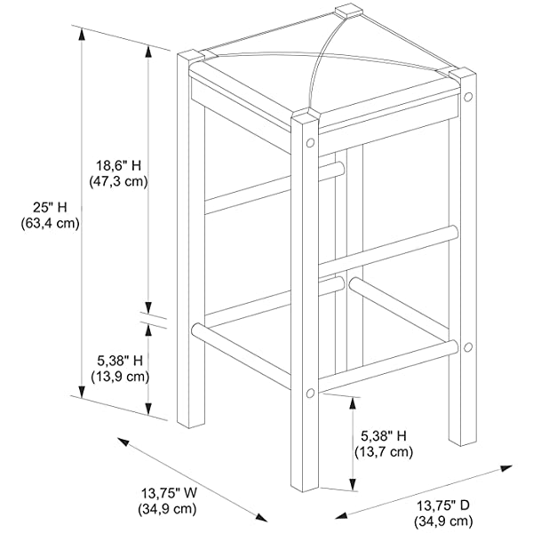 Linon Black 3 Piece Faux Marble Tavern Set