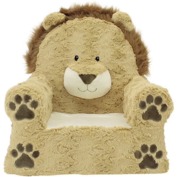 Soft Landing Fox Sweet Seats | Premium Character Chair with Carrying Handle & Side Pockets – Orange