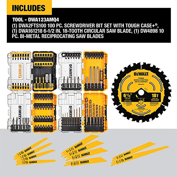 DEWALT 20V Max Cordless Drill Combo Kit, 10-Tool (DCK1020D2) 20V 10-Tool Combo Kit Kit