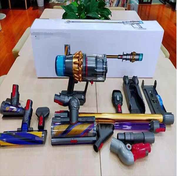 Detection Cordless Vacuum Cleaner-Yellow/Nickel