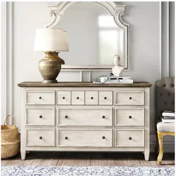 9 Drawer 66” W Dresser