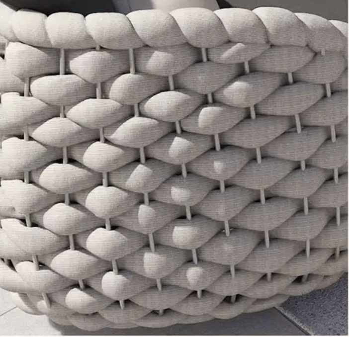 Outdoor rattan sofa terrace garden living room indoor and outdoor rattan furniture three-piece combination