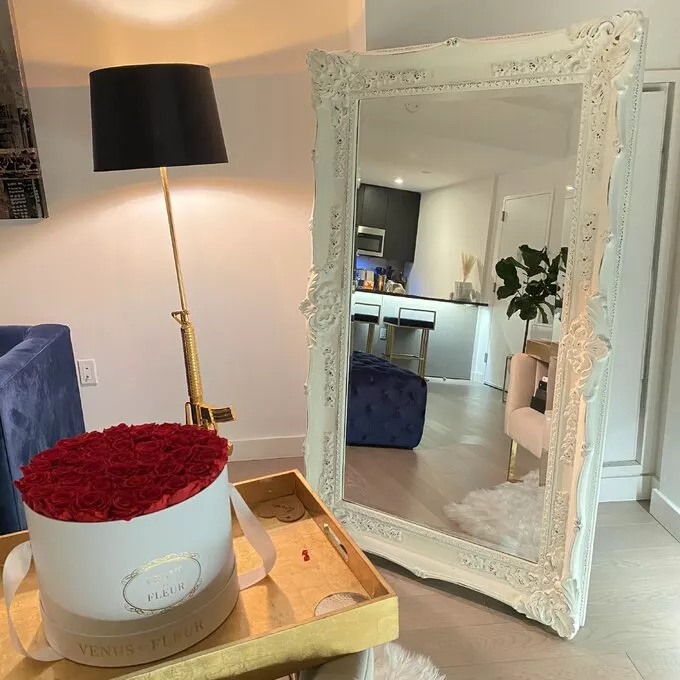 RADITIONAL BEVELED VENETIAN FULL LENGTH MIRROR